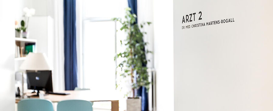 Blick ins Arbeitszimmer