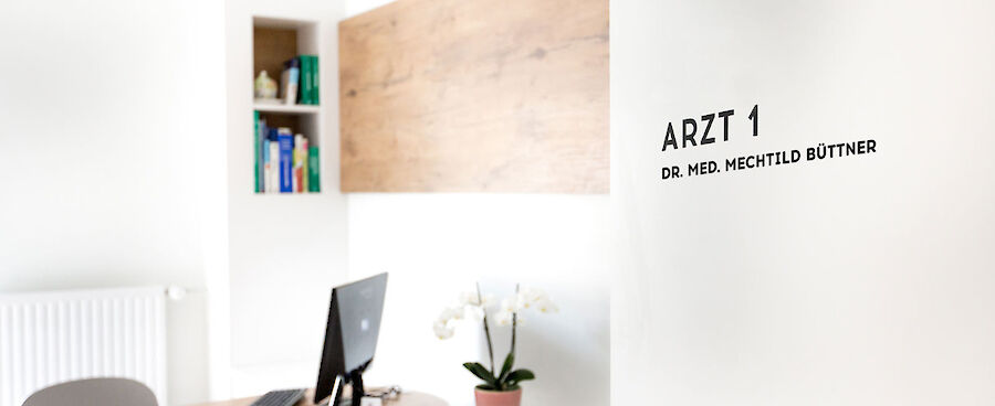 Blick ins Arbeitszimmer